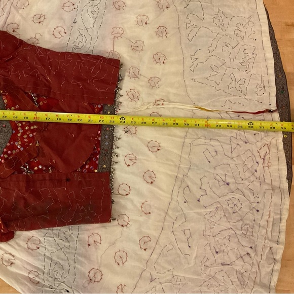 Vibrant Dopamine Bollywood Outfit in a Stunning Array of Colors, Hand Made - Picture 16 of 16